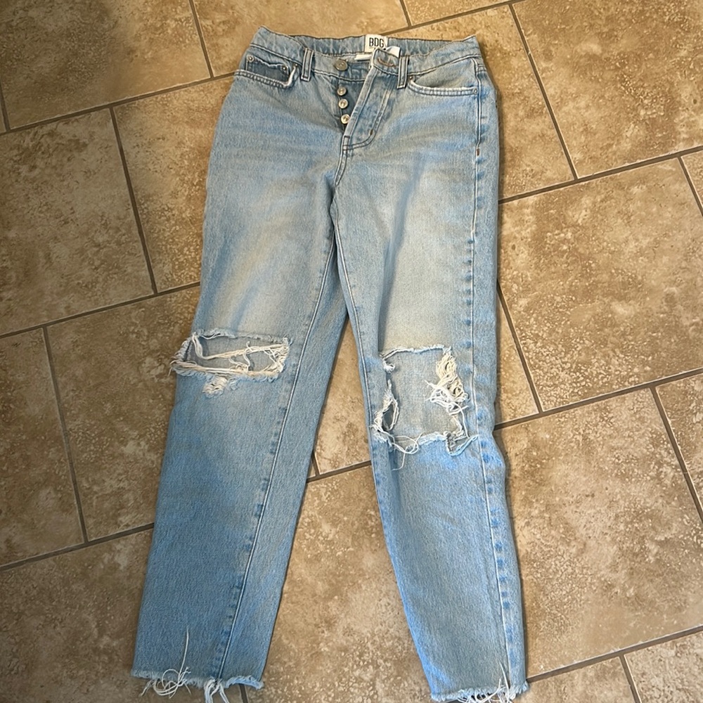BDG urban outfitters slim straight jeans